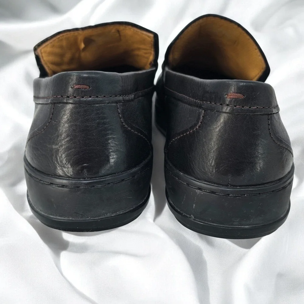 Cole Haan‎ Grandseries Leather Loafers Dress Shoes Slip On Black Men 10M Comfy
